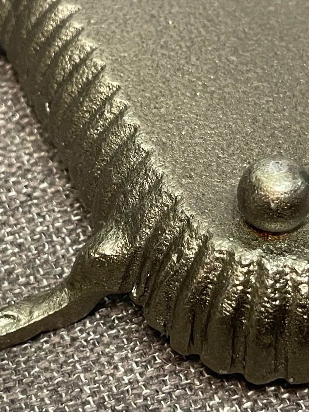 Studio McGee Brass Footed Tray with Handles - Threshold™